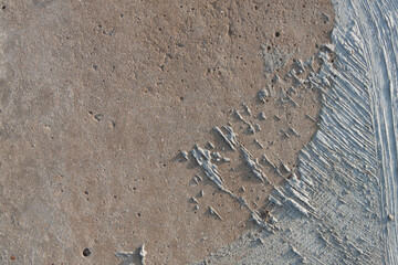 Concrete texture. Textured texture of concrete and plaster. Wall with rough texture. Old concrete
