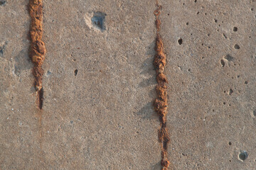 Concrete texture. Textured texture of concrete and plaster. Wall with rough texture. Old concrete