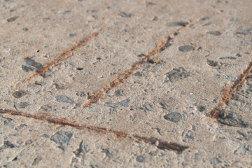 Concrete texture. Textured texture of concrete and plaster. Wall with rough texture. Old concrete
