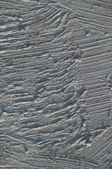 Photo of an old wall. Old wall cracked plaster. Old destroyed wall. Background of old plaster