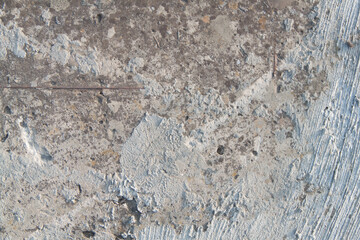 Concrete texture. Textured texture of concrete and plaster. Wall with rough texture. Old concrete
