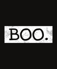 Halloween Vintage Boo Funny Gift