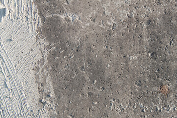 Concrete texture. Textured texture of concrete and plaster. Wall with rough texture. Old concrete