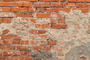 Photo of brick wall texture. Texture of old brick