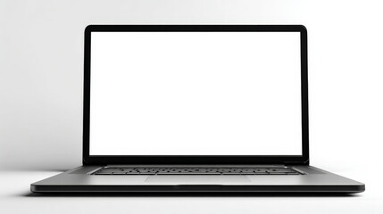 laptop isolated on white background