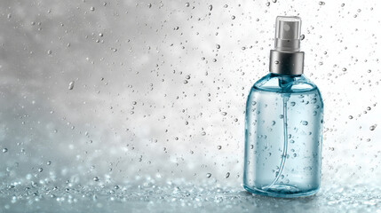 spray bottle with isolate background