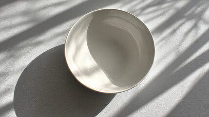 Japanese plate on table