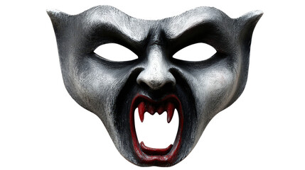 Halloween vampire mask Transparent background, PNG file