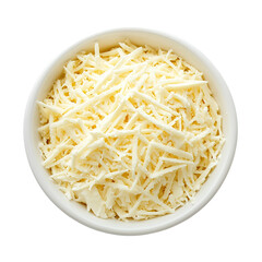 Close-Up Shot of Whisk Mixing Eggs with Grated Cheese and Seasoning in a Bright Kitchen Setting
