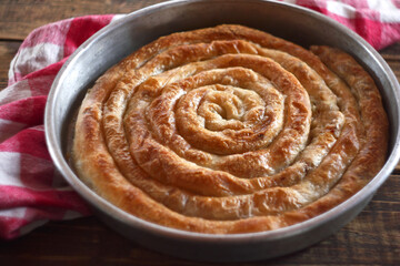  Burek - meat pie with homemade phyllo dough 
