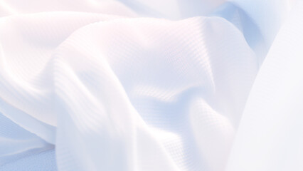 柔らかなパステルカラーの布地 - 優雅なドレープと質感の背景