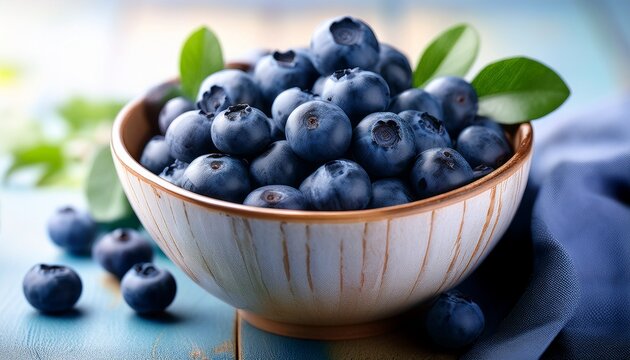 blueberries in a bowl