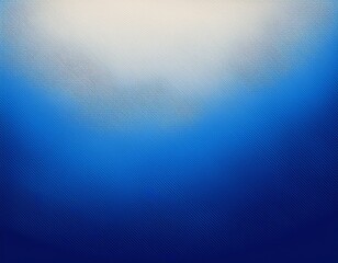 Obraz premium royal blue sky blue white gradient background with grain and noise texture
