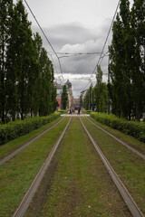 Railes tranvía en Oslo