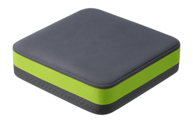 Square EVA foam balance cushion with washable cover for home use