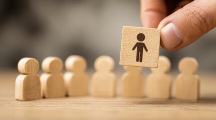 Professional Recruiter Selecting Ideal Candidate for Job Opportunity