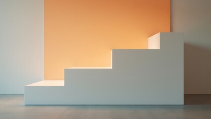 Abstract Swirling Teal and Gold Product Display Background:  Elegant, Luxurious, and Dreamlike 3D Render.