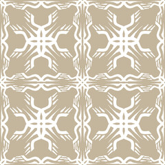 Obraz premium vintage embroidery ikat ethnic batik boho aztec tribal ancient pattern seamless background for fashion fabric and textile,2d illustration