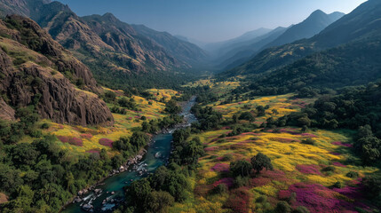 A protected area showcasing vibrant landscapes designated as a World Heritage Site