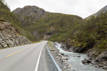 Lonely landscape in Norway