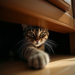 cat on a window sill