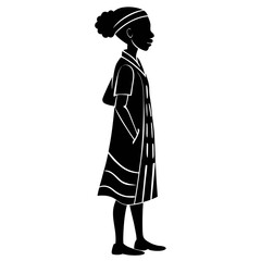 woman in traditional clothing