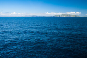 Sunna day over the Shetland islands