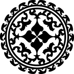 Intricate Circular Mandala Design vector graphics