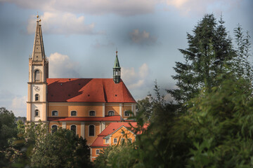 Barockkirche St. Mari&auml; Himmelfahrt in Schirgiswalde (Oberlausitz)