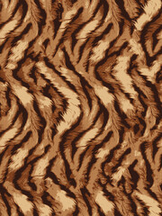 Leopard Print Seamless Pattern – Animal Skin Texture Background