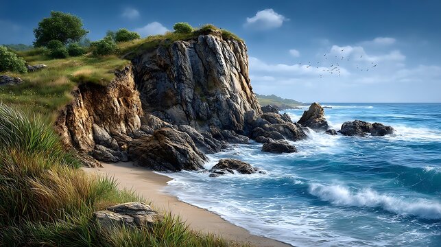 rocky coast of maine usa