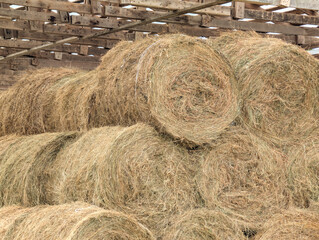 Bales of hay