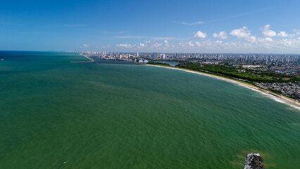 GRANDE RECIFE, BOA VIAGEM BEACH, LANDMARK OF THE CITY