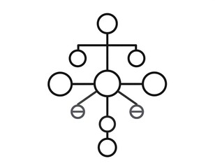 Abstract hierarchical diagram