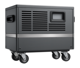 Industrial dehumidifier with a built-in humidistat, tailored for a data center.