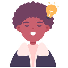 Illustration of Man with Love