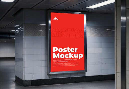 Large Poster Mockup