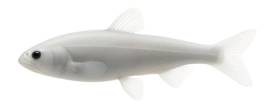 Hydrothermal vent fish with elongated body and reduced pigmentation