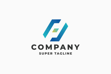 Protone Letter P Logo
