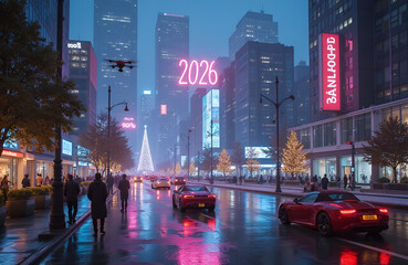 new york city at night