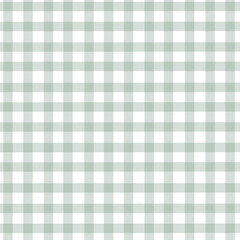 Green plaid light background vector illustration.	