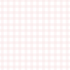 Geometric pink plaid print in pastel tones, vector background