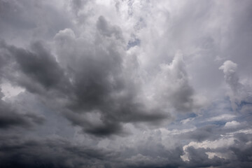 dark storm clouds with background,Dark clouds before a thunder-storm.	