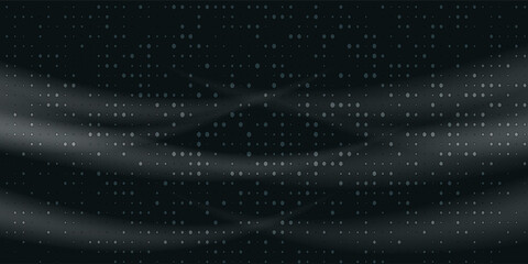 Smooth elegant black satin texture abstract background. Luxurious background design