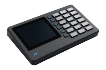 Dispatcher panel with customizable OLED displays and programmable keys