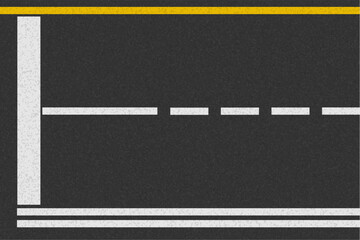 Fototapeta premium asphalt road for transport with markings stock cartoon vector illustration