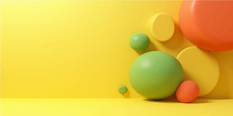 Colorful Easter eggs on white background with vibrant celebration decorations