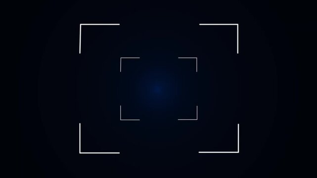 Camera recording click and technology camera icon