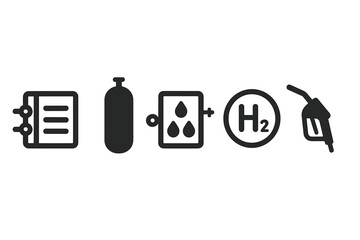 Hydrogen fuel cell components showcase designed for energy solutions at green technology event in 2023