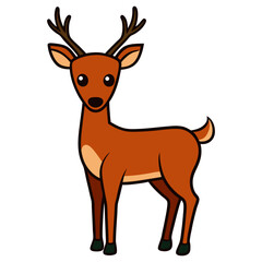 deer vector illustration